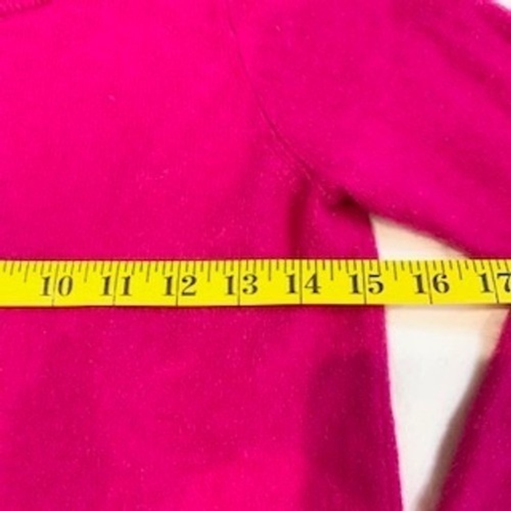 Halogen Cashmere Sweater Womens Small Magenta Pink Crew Neck Long Sleeve Knit - Picture 4 of 14